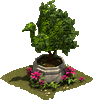 image for Peacock Hedge decoration